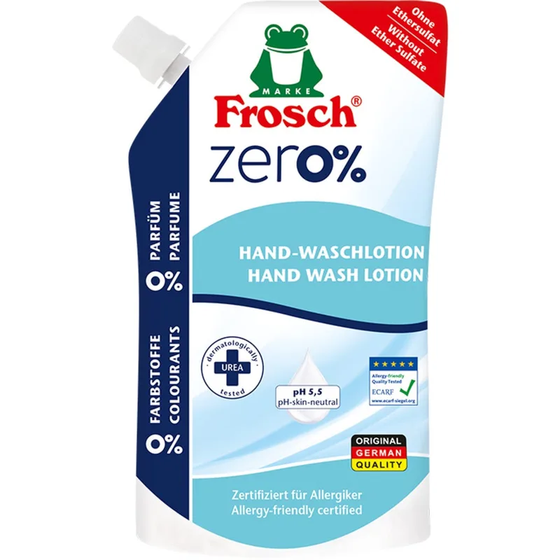 Sapun Tečni Dopuna Zero Frosch 500 ml
