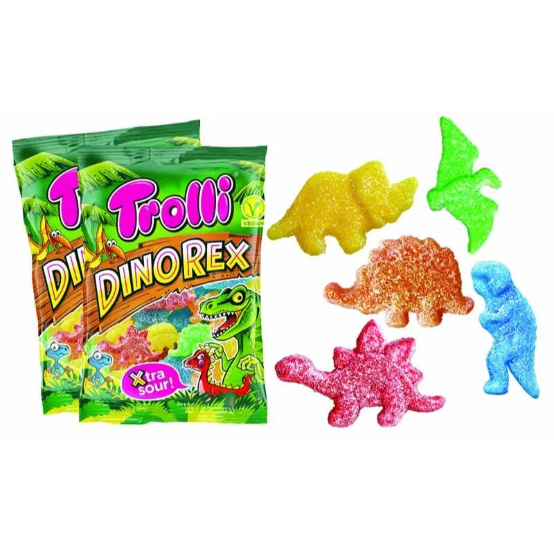 Bombone Gumene Dino Rex Trolli 100 g