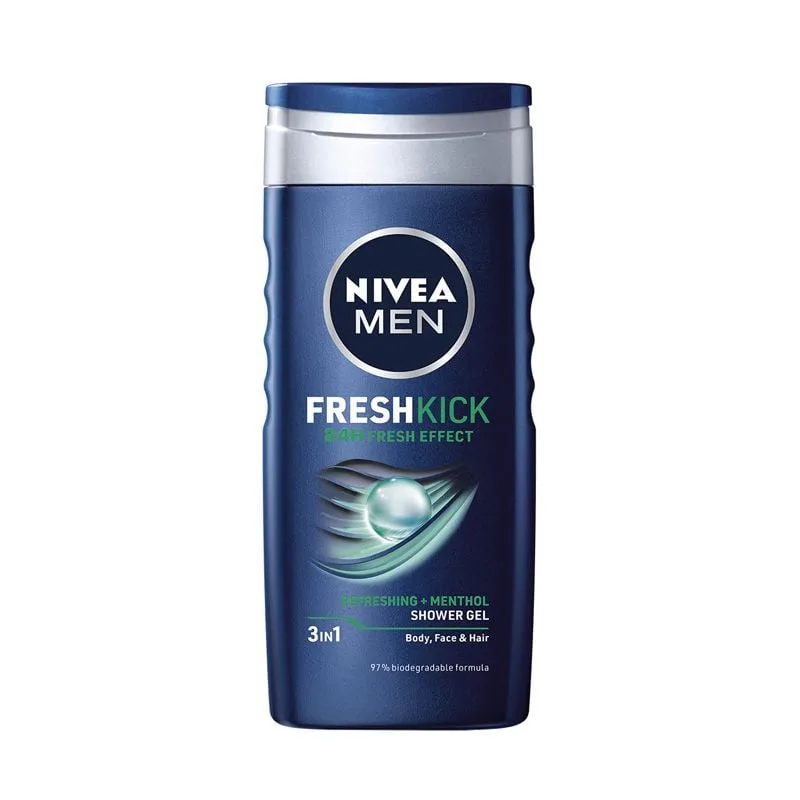 Gel Za Tusiranje Nivea Me N Cool Kick 250 ml Delta D