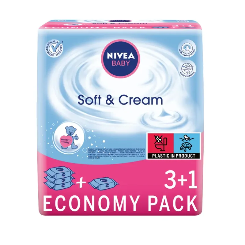 Nivea Baby Vl.m.soft 4x63