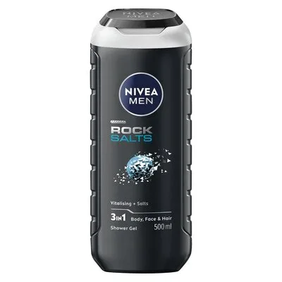 Gel Za Tuširanje Men Rock Salts Nivea 500 ml
