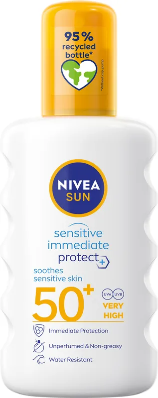 Sred Sun Nivea P&s Spf50+200 ml