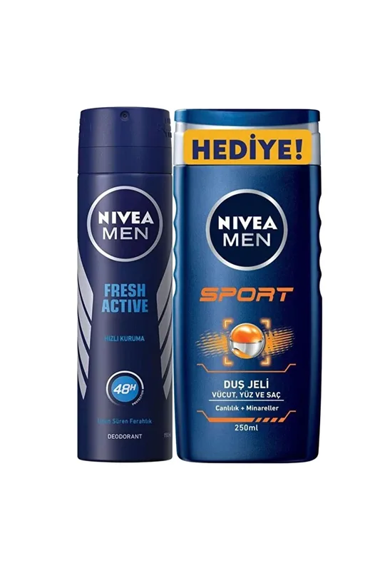 NIVEA Kopak Deo + Sg Sport Men 150 ml 250 ml