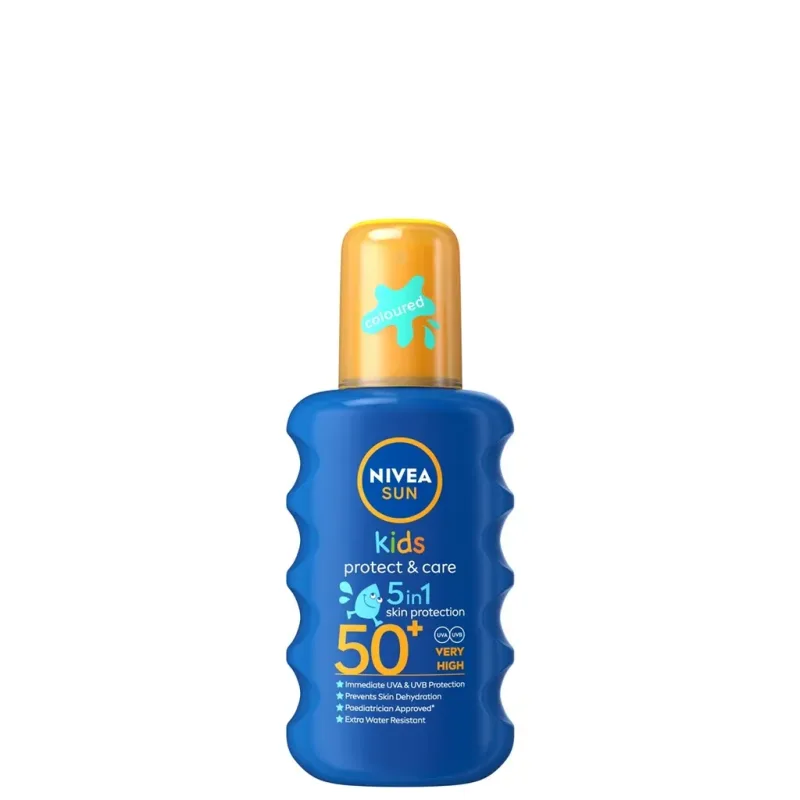 Sprej Sun Kids Protect&care Spf50+ Nivea 200 ml