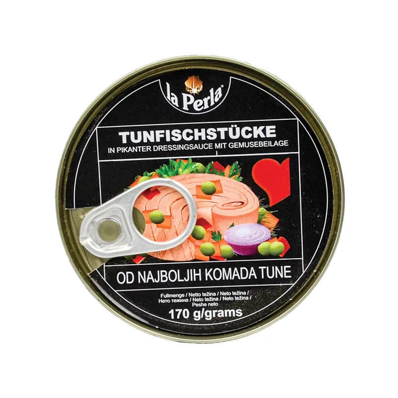 Tuna Komadi U Povrću 170 g La Perla