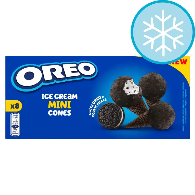 Sladoled Oreo Mini Cones 8x25 ml