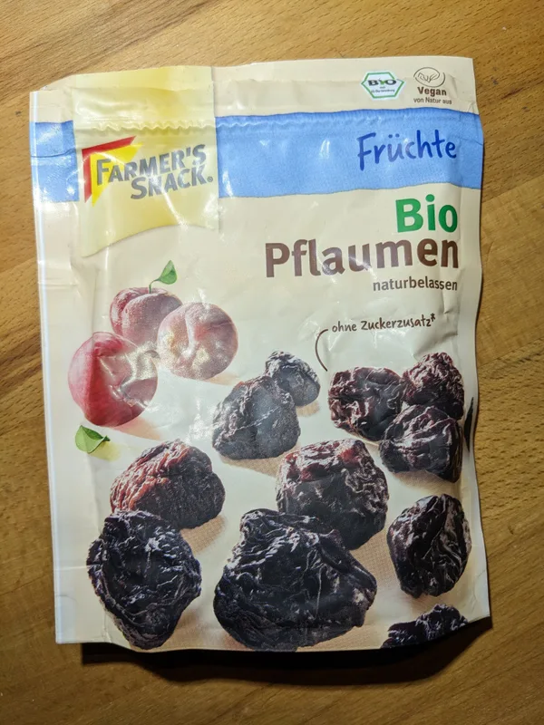 Bio Suva Šljiva 150 g Farmers Snack