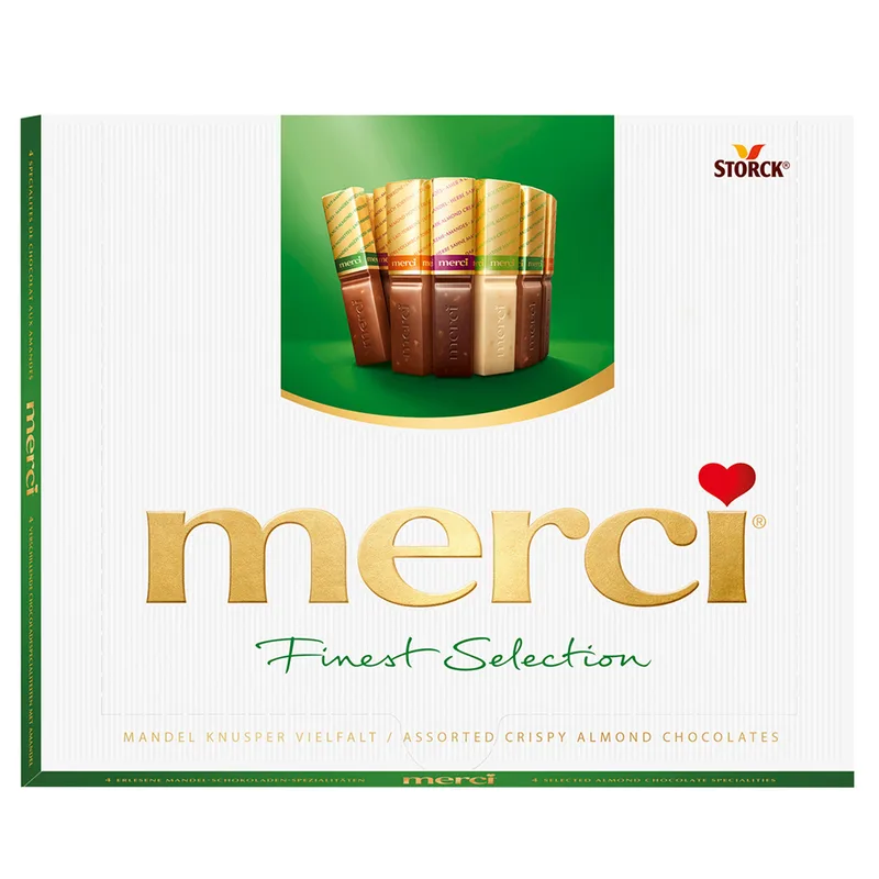 Bombonjera Crispy Merci 250 g