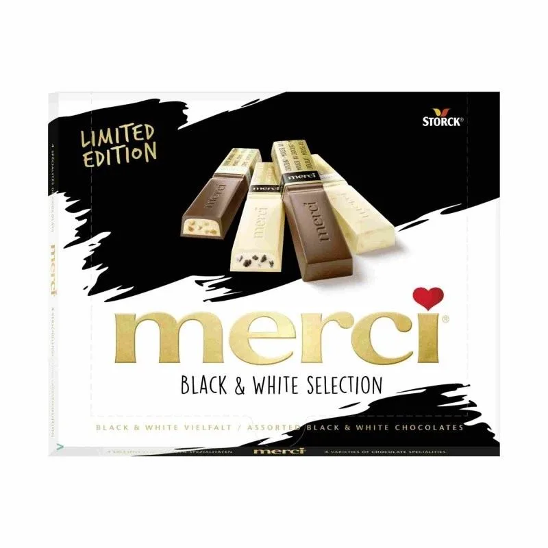 Praline Black&white 240 g Merci