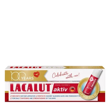 Zp Lacalut Aktiv 75 ml+balzam Lacalu
