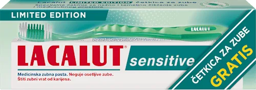 Pasta Za Zube Sensitive Lacalut 75 ml + Četkica