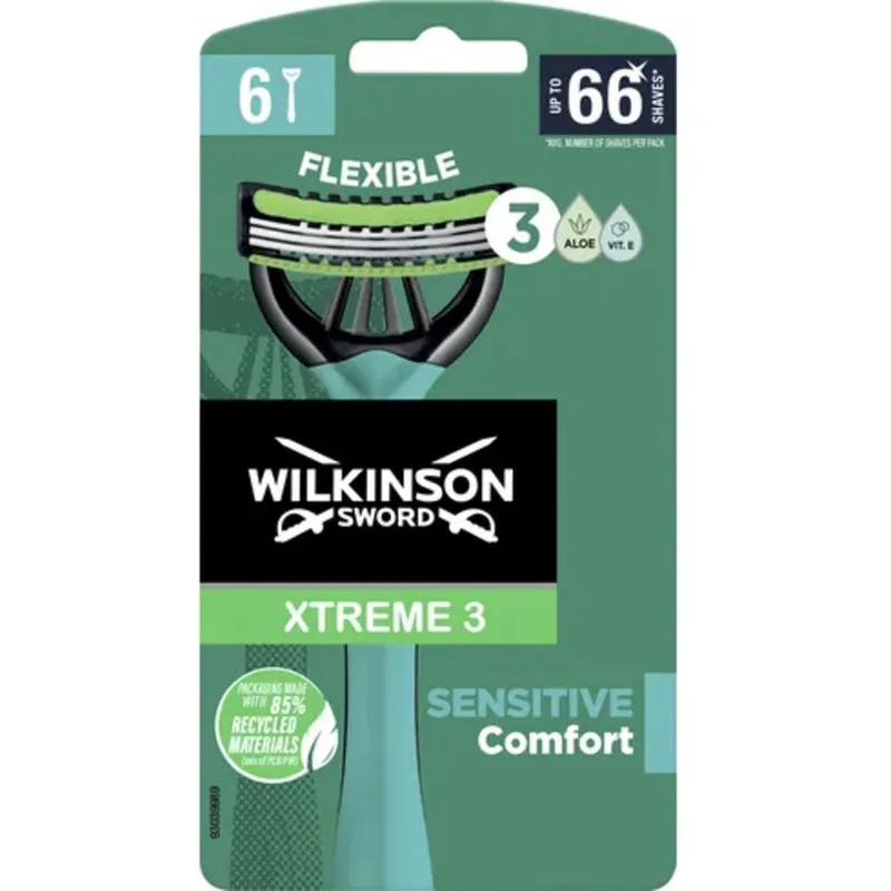 Brijač Muški Xtreme3 Sensitive Wilkinson 6+2