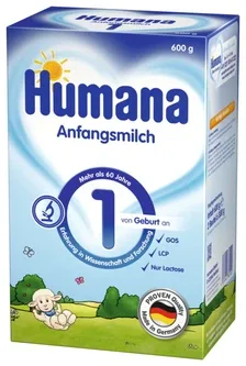 Humana Mleko 1 Do 6m 600 g