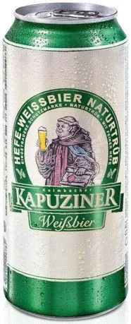 Pivo Kapuziner Weissbier 0,5 l Limenka