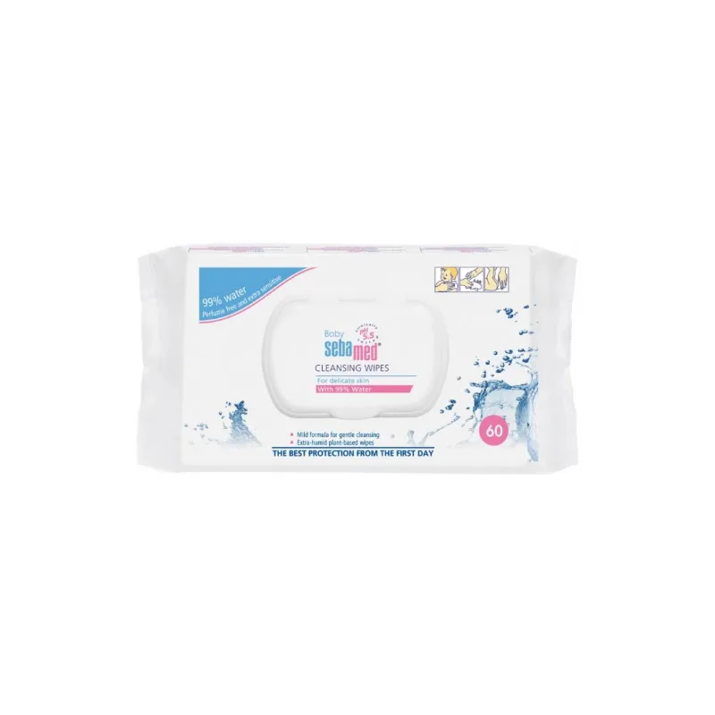 sebamed Baby vlažne maram. 99% voda 60/1