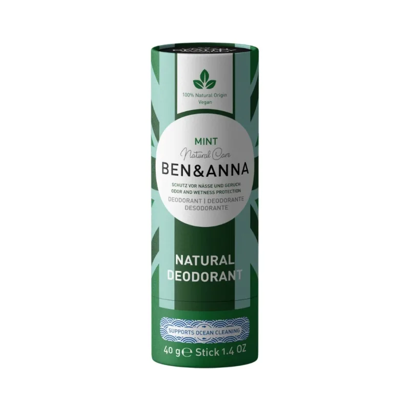 Dezodorans U Stiku Natural Ben & Anna - Mint 40 g