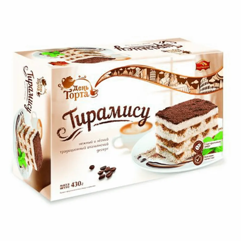 Kolač Tiramisu Sa Punjenjem Ukus Sira 430 g