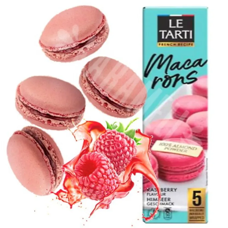 Biskvit Makarons Malina 60 g Le Tar
