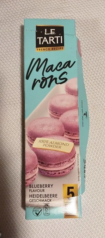 Biskvit Makarons Borov 60 g Le Tarti