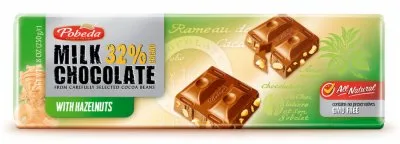 Čokolada Mlečna Sa Lešnicima Pobeda 250 g