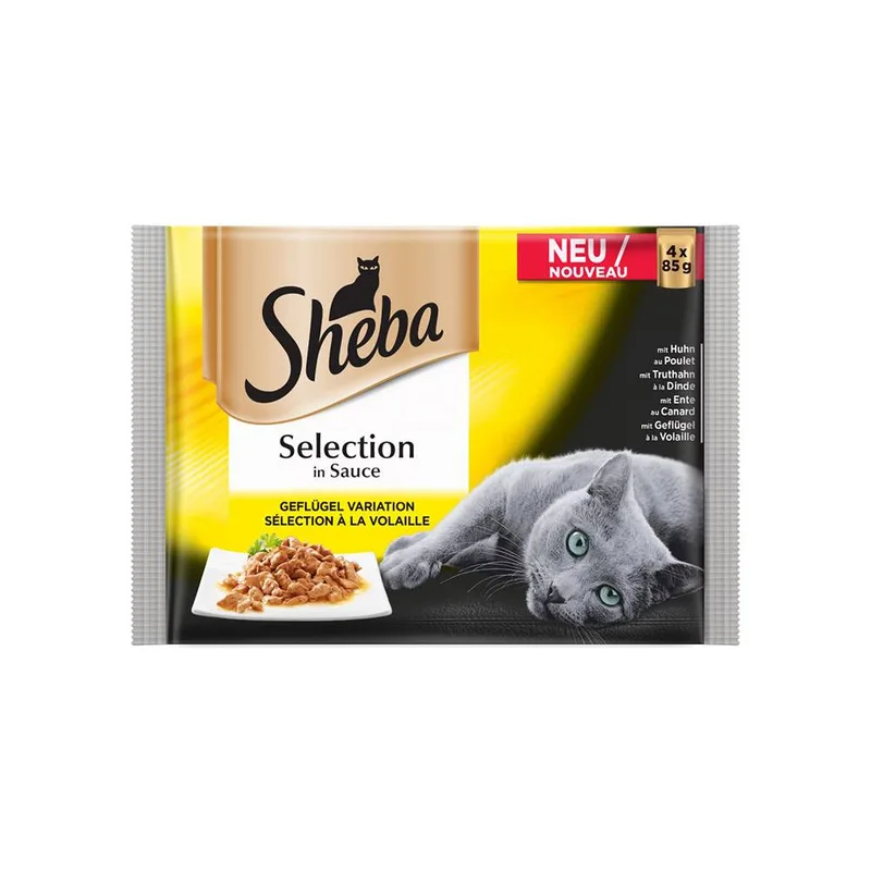 Hrana Za Macke Sheba Zivina 4x85 g Nelt