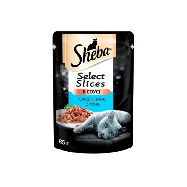 Hrana Za Mačke Sheba Kesica Okeanska Riba Sos 85 Gr Mars