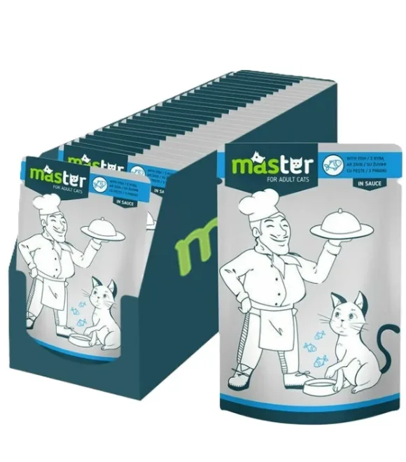 Hrana Za Macke Master Sos Riba 80 g
