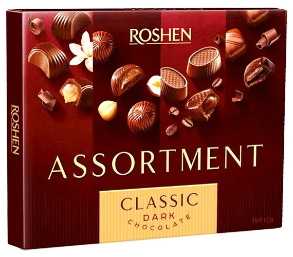 Bombonjera Roshen Classic 154 g