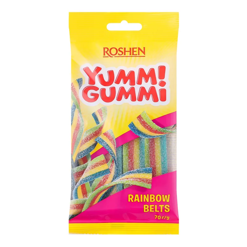 Bombone Gumene Yummi Gummi Kisele Trake Roshen 70 g