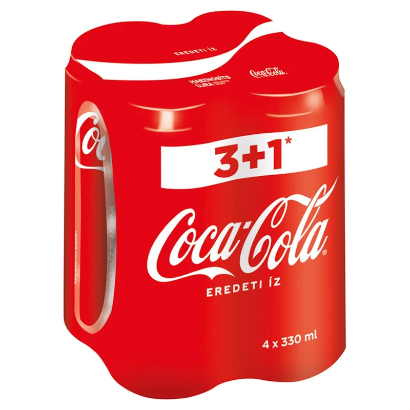 Sok Gazirani Coca Cola 3+ 3+1 Gratis 4x0,33 l