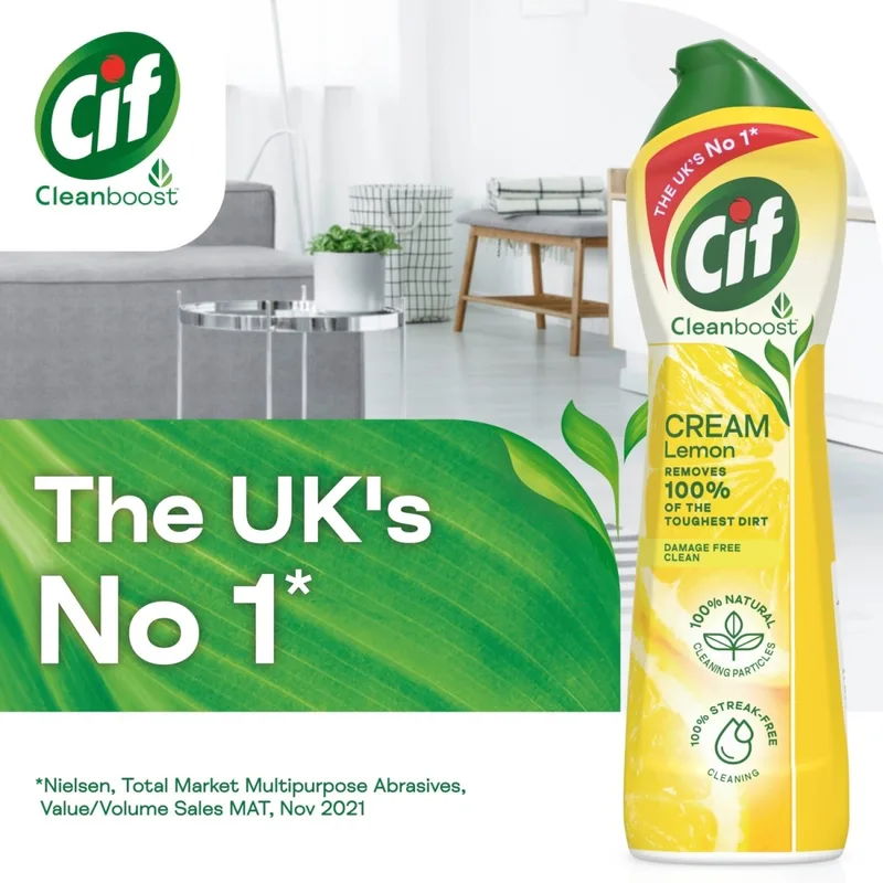 Abrazivno Sredstvo Cif Citrus 500 ml