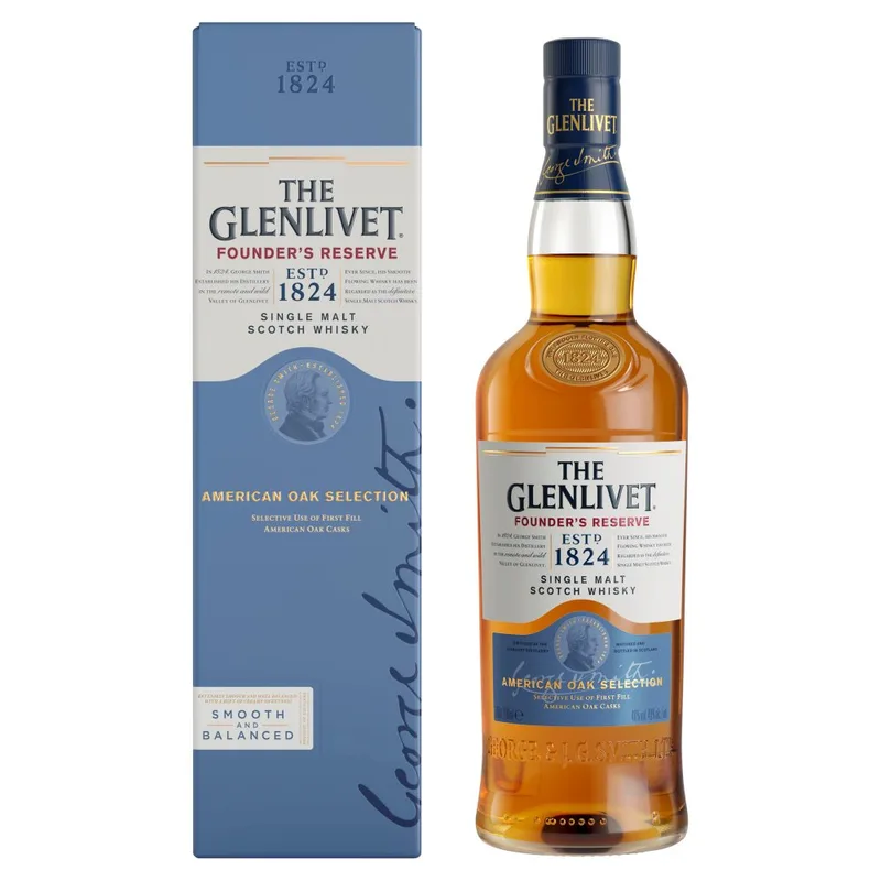 Viski The Glenlivet Fouders Reserve 0,75 l Kutija