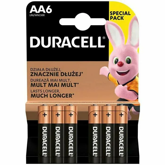 DURACELL Basic AA 6/1