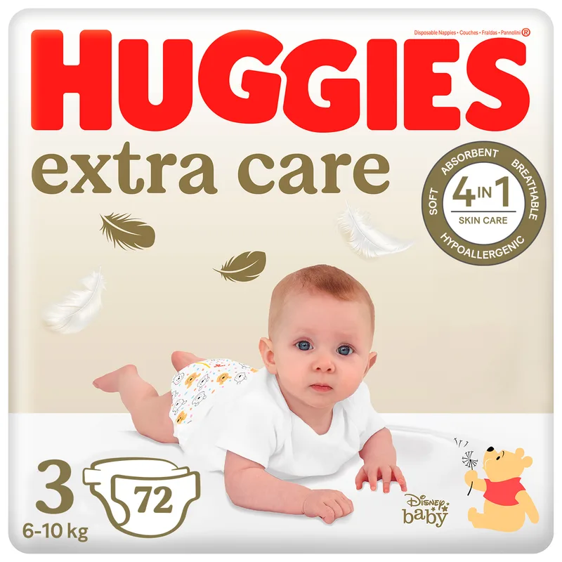 Pelene Huggies Esoft 3 Mega 72/1