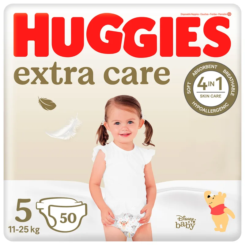 Pelene Huggies Esoft 5 Mega 50/1