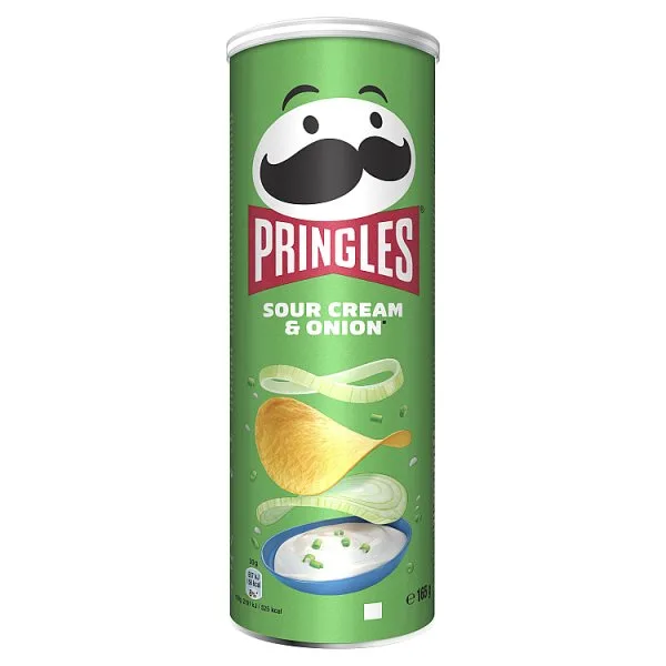 Čips Pringles Sour Cream & Onion 165 g