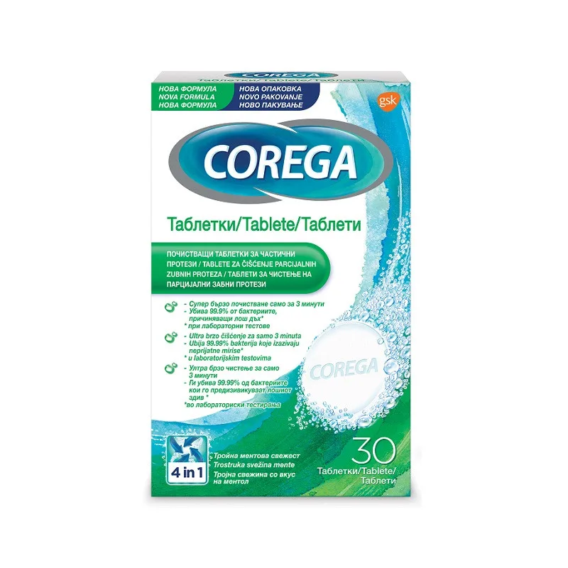 Tablete Parcijalne Proteze 30/1 Cor