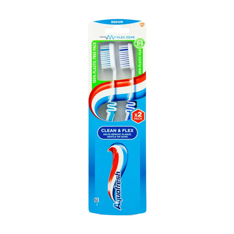Četkica Za Zube Aquafresh Clean & Flex 2 Pack Gsk