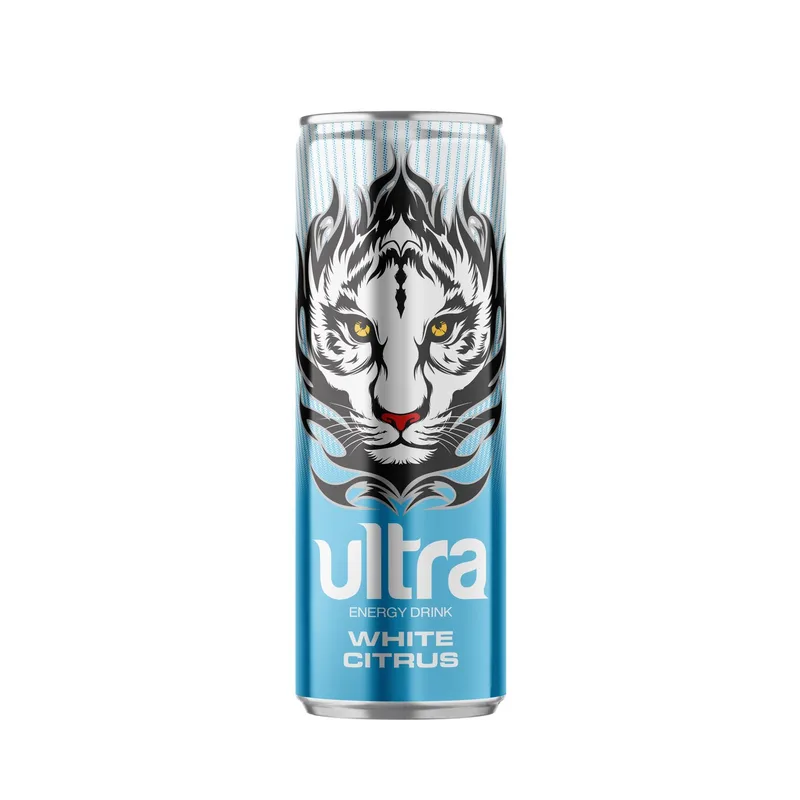0,25 l Ultra Energy Lim-White Citrus
