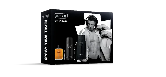 Str8 Set (Asl+deo+sh Gel) Original