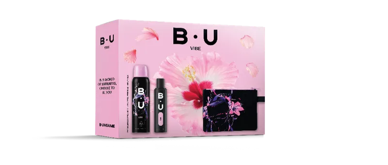 Set B.U. Vibe neseser (edt+deo)