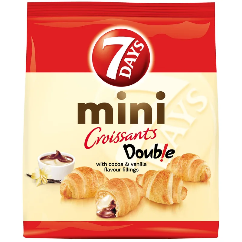 Kroas 7days Mini Double Cocoa & Vanila 300 g