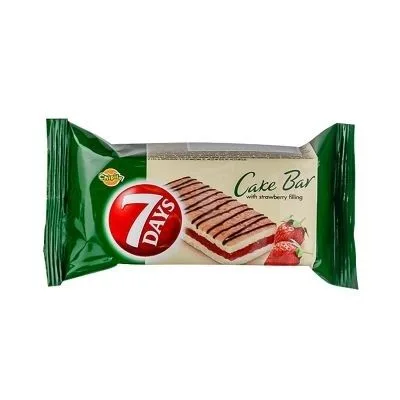 Kolac 7days Cake Bar Strawberry 30 g