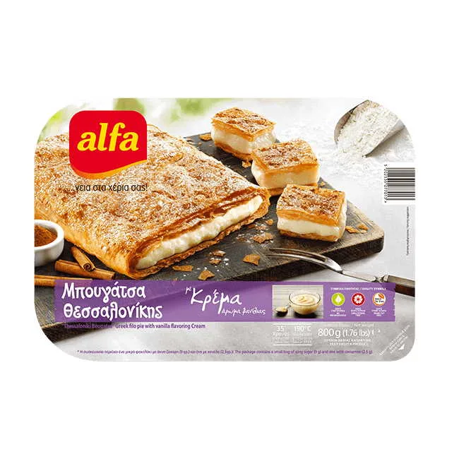 Bugača Solunska Vanila Krem 800 g