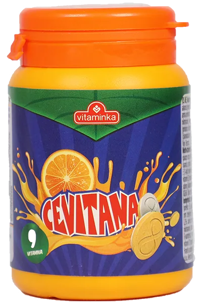 Komprimat CEVITANA oranz 0027 Vitaminka 24