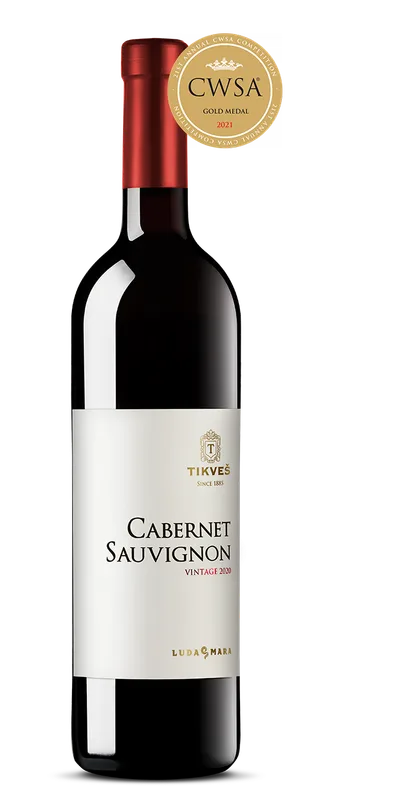 Vino Crveno Cabarnet Sauvignon Tikveš 0,75 l