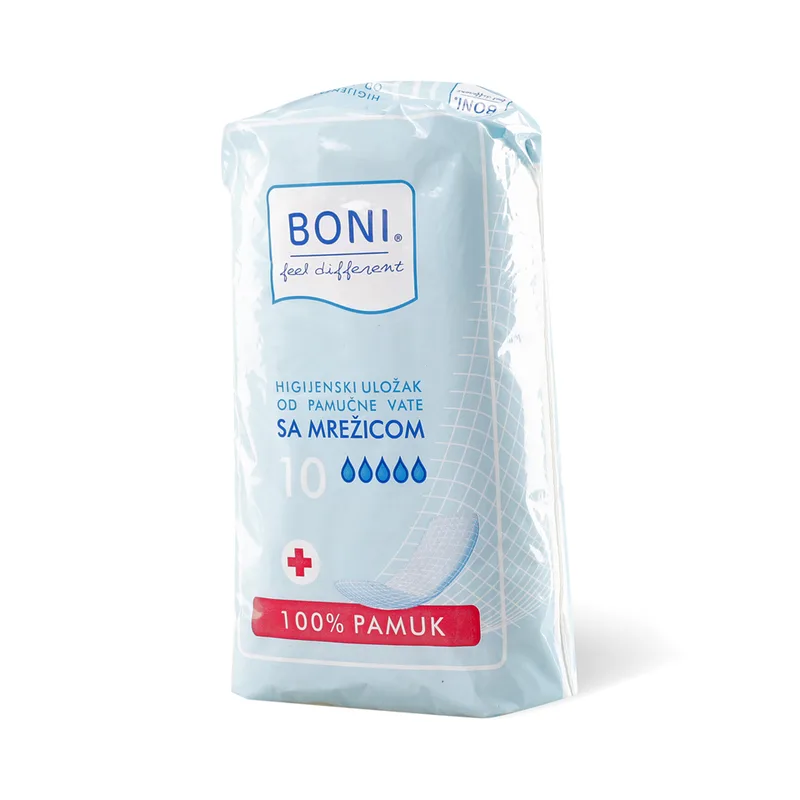 Ulošci Higijenski Sa Mrežicom Boni 10/1