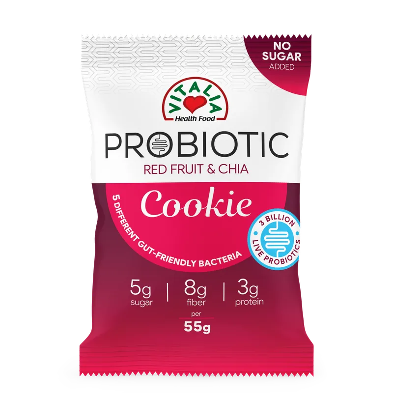Keks Probiotic Red Fruit&chia Vitalia 55 g