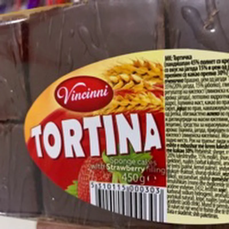Tortina Jagoda 450 g Kozmetik Plus