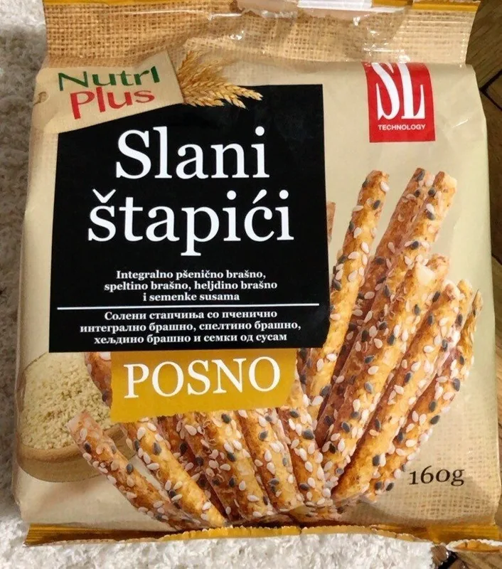 Štapići Sa Susamom Nutri Plus 160 g